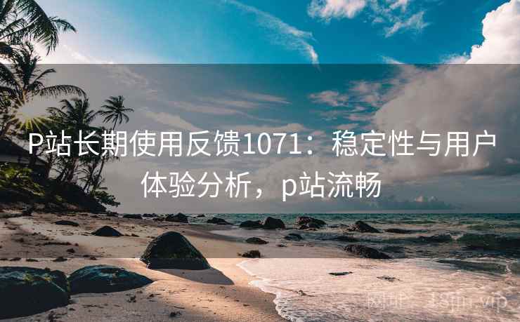 P站长期使用反馈1071：稳定性与用户体验分析，p站流畅