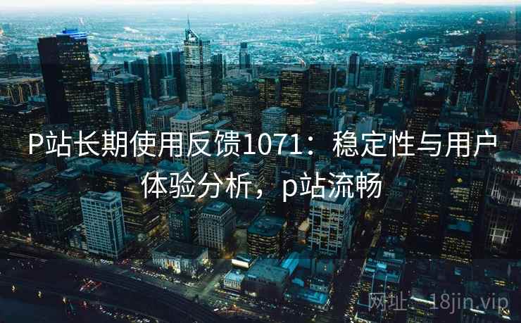 P站长期使用反馈1071：稳定性与用户体验分析，p站流畅