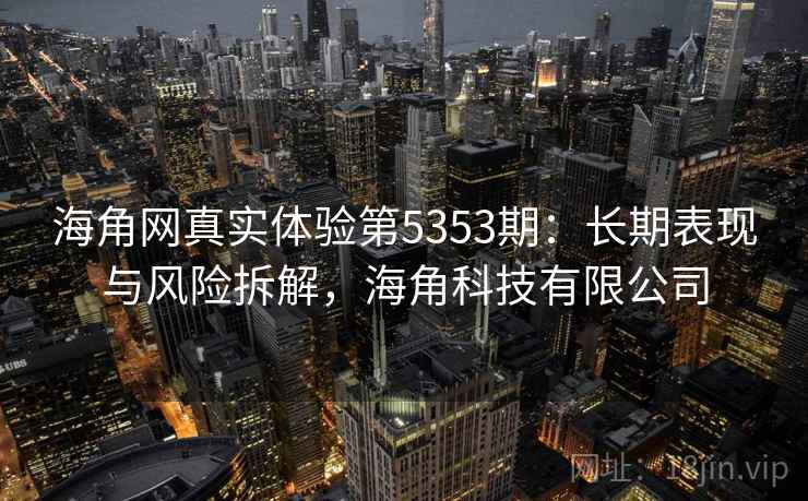 海角网真实体验第5353期：长期表现与风险拆解，海角科技有限公司